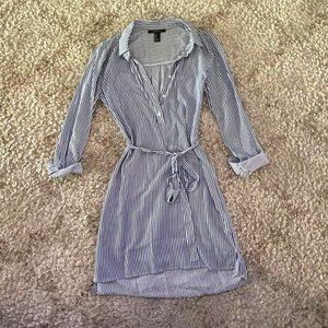 Forever 21 Striped Summer Dress with Matching Belt